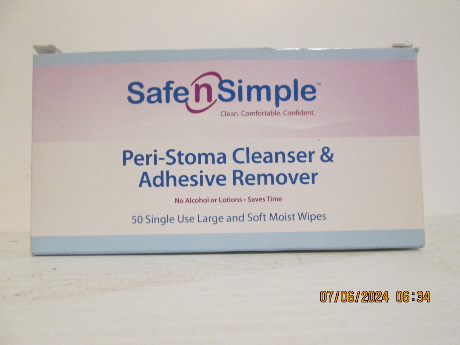 50 Safe n Simple SNS00550 Cleanser Adhesive Remover, Exp 01/2025