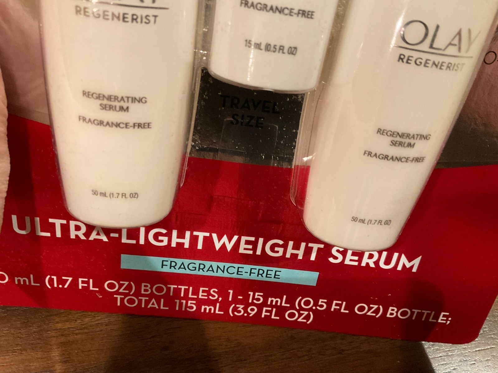 Olay Regenerist Regenerating Lightweight Serum 2pk With Bonus Travel Size