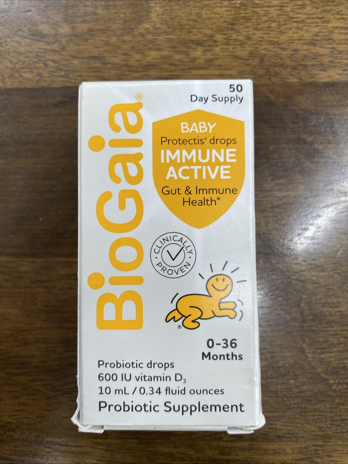 Baby Protectis Drops, Immune Active, 0-36 Months, 0.34 fl oz (10 ml)