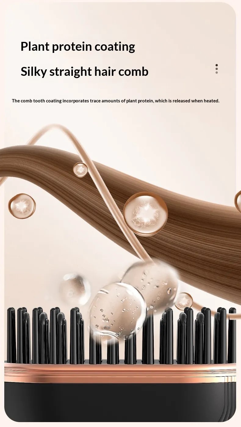 Cordless Hair Straightener Flat Iron Portable Mini Rechargeable USB Hair Styler
