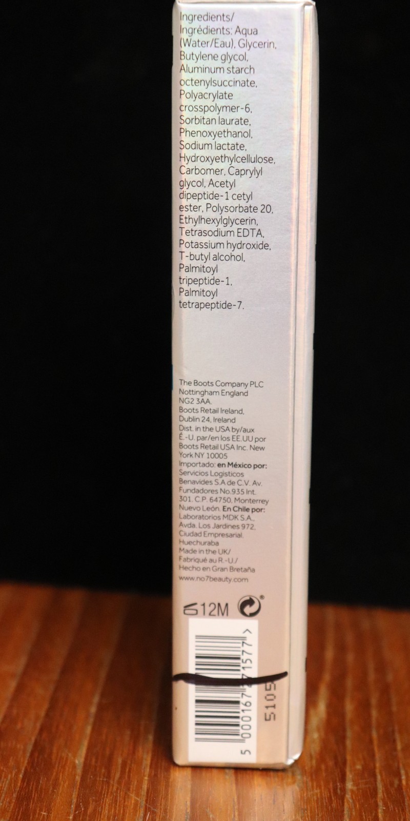 NEW No7 Laboratories Line Correcting Booster Serum For Deep Lines & Wrinkles