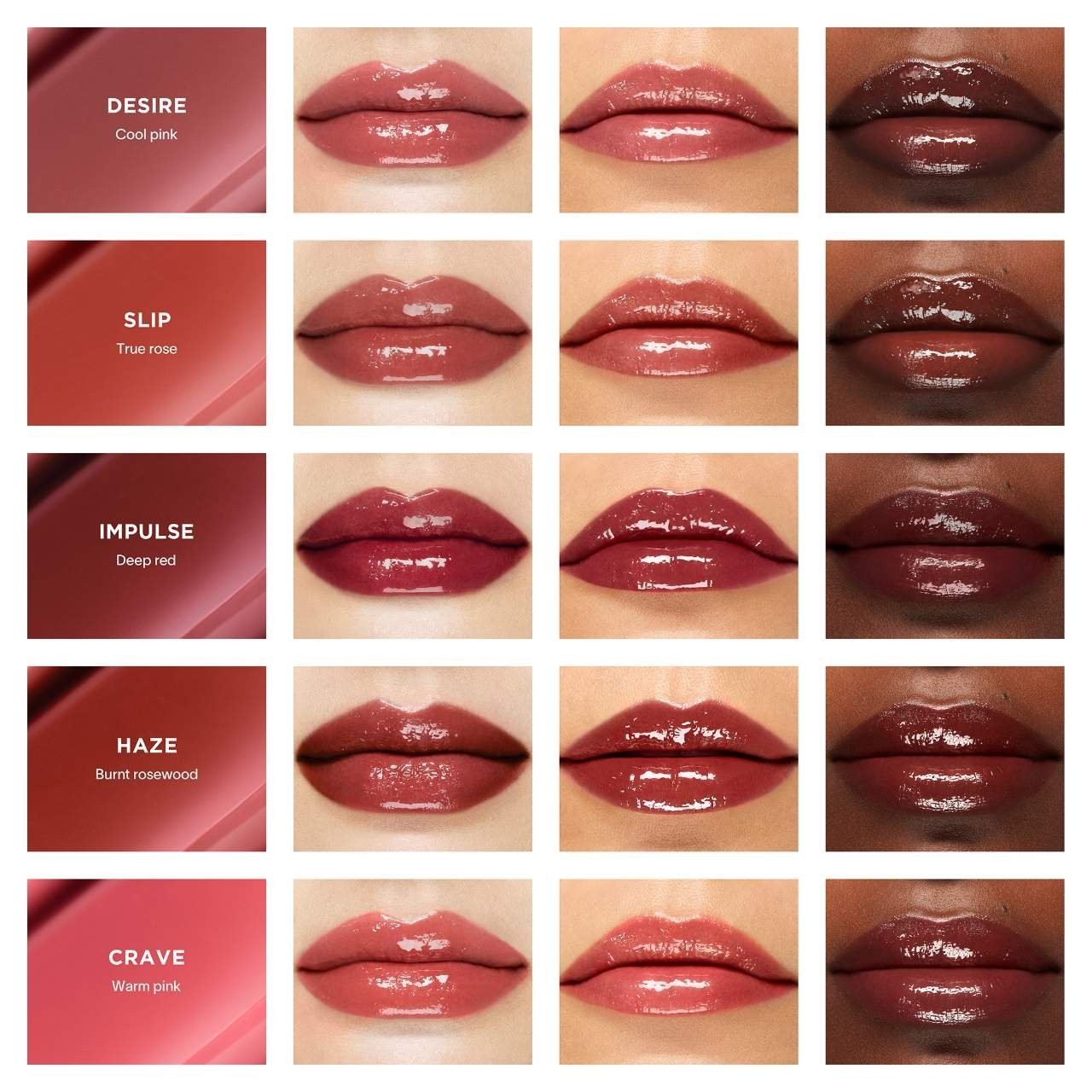 NIB 100% Authentic Hourglass Phantom Volumizing Glossy Lip Balm,0.05oz,17 colors