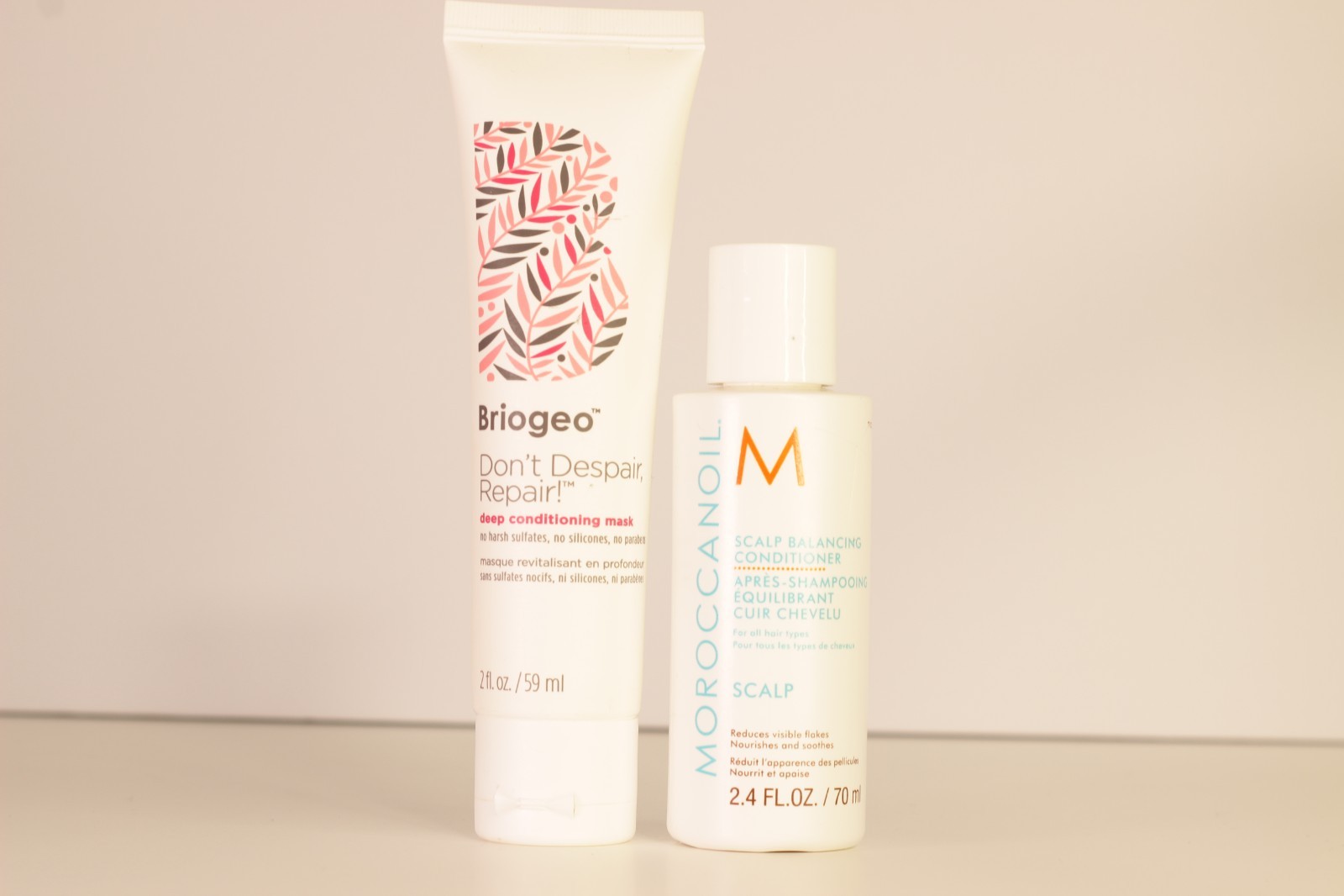 Briogeo Repair Hair Mask 2oz + Moroccanoil Scalp Conditioner 2.4oz Duo