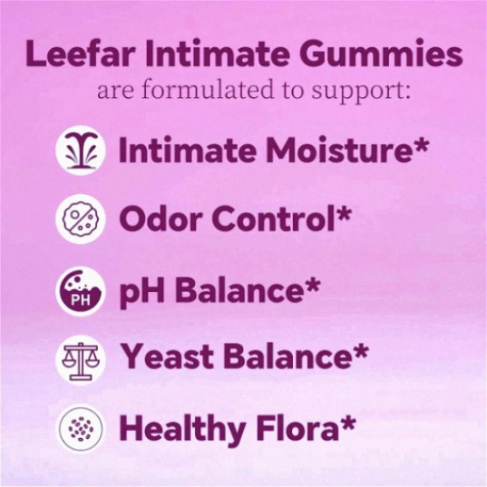 Women Probiotic Slippery Elm Pineapple 60 Gummies Intimate pH & Odor Balance
