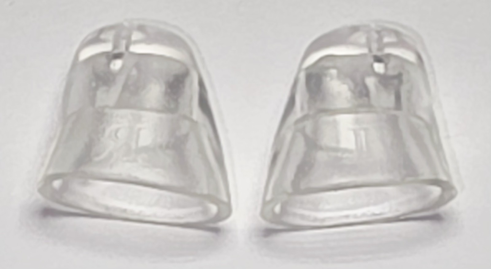 Brand New 2 Oticon Grip Tips Left-Right For Minifit H/A None Vented/Small/USA