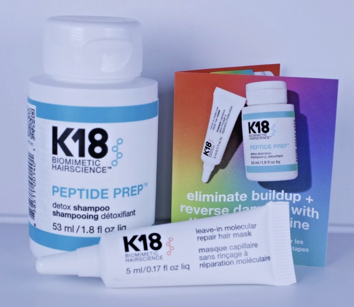 K18 Biomimetic Hairscience Sephora Beauty Insider Peptide Prep Shampoo & Mask
