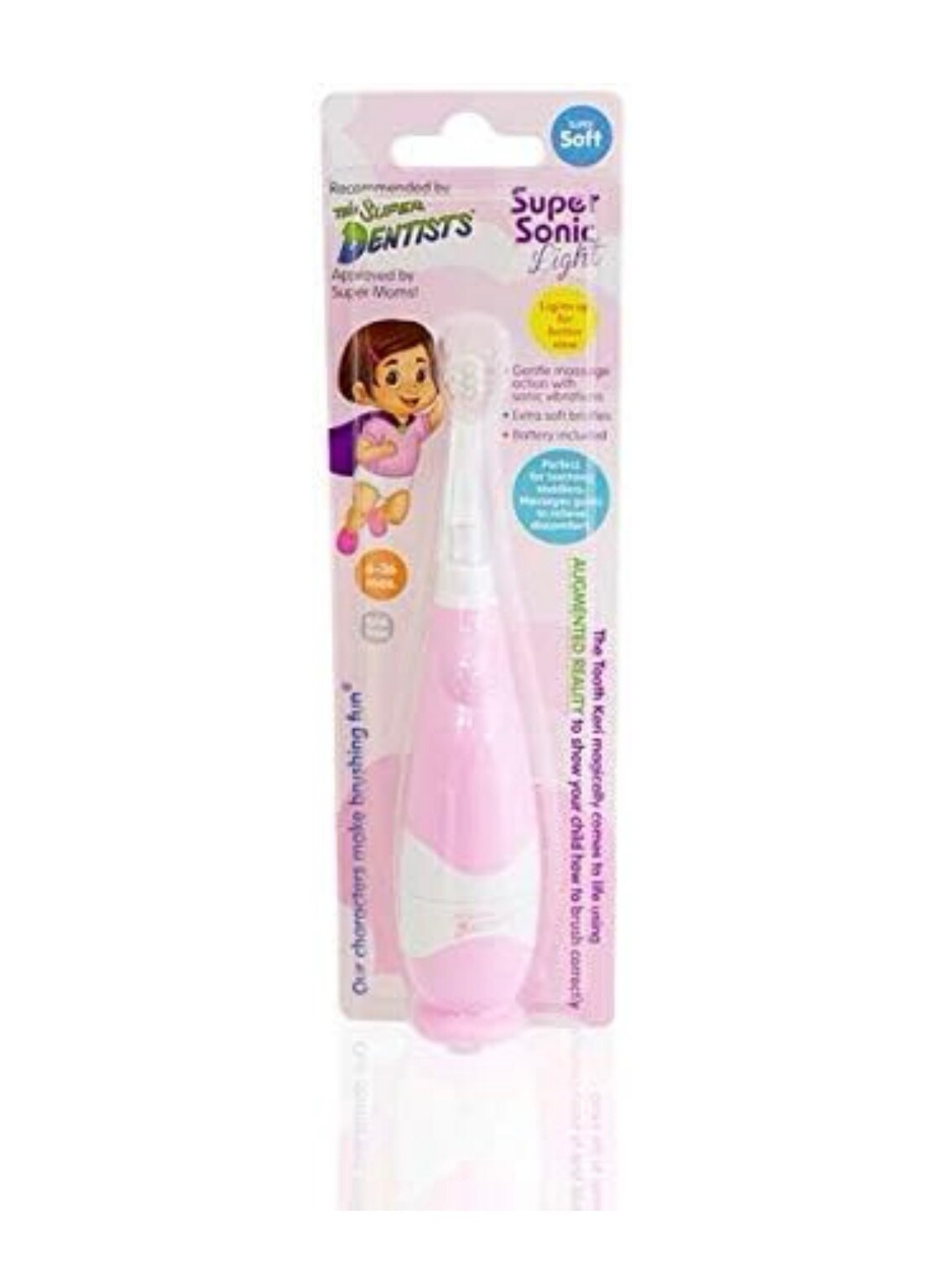 The Super Dentists Super Sonic Light Toothbrush for Children Age 6-36 Months