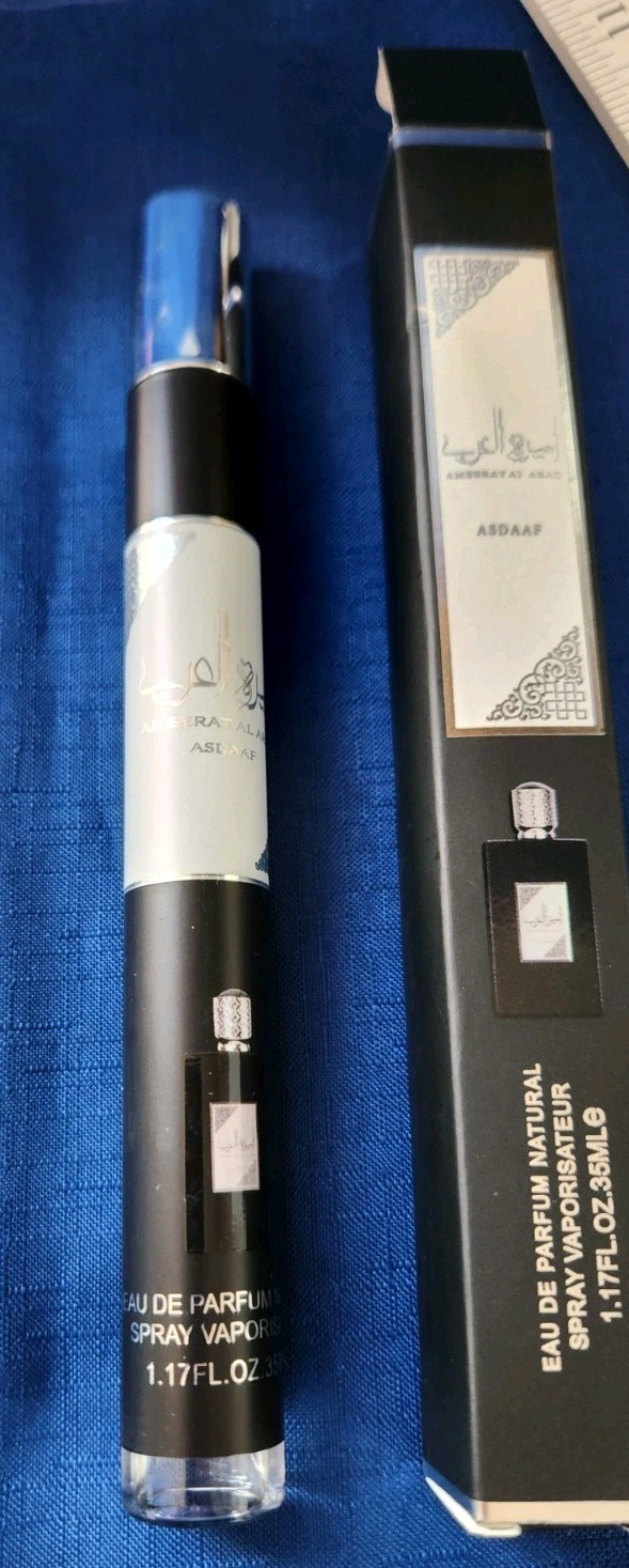 ASDAAF Eau de Parfum Spray Fragrance for Men 35ml (1.2 fl oz) AMERAT AI ARAB