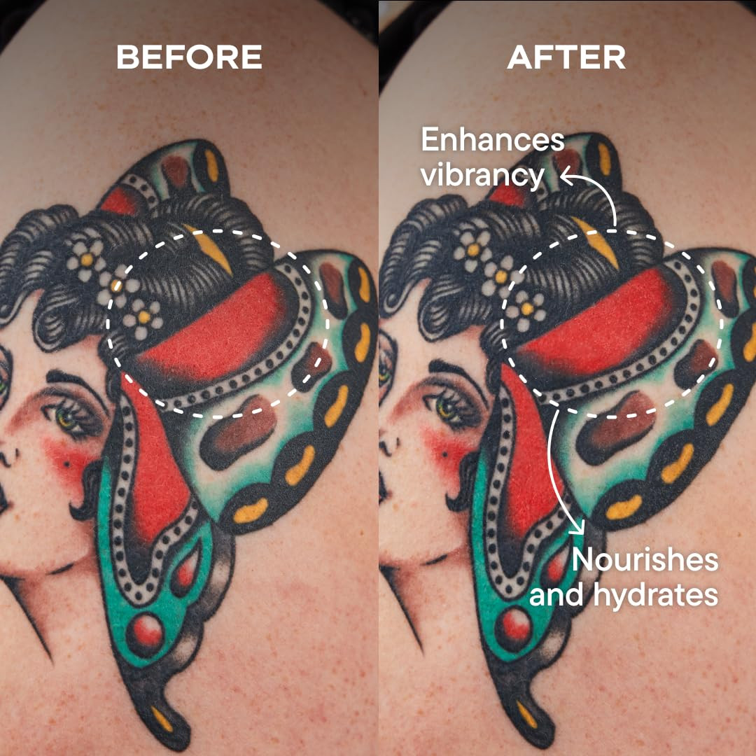 1 Pack Tattoo Frost Tattoo Aftercare Gel for Hydration & Vibrancy, Fragrance-F