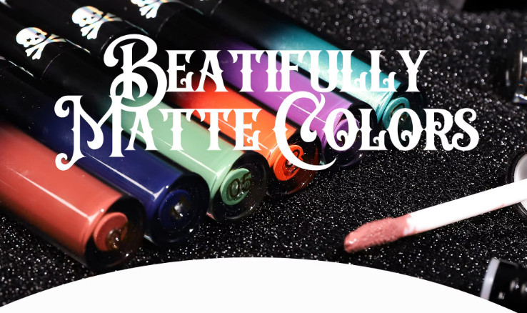 GOTH LIPSTICK LONG LASTING SET 4 PCS