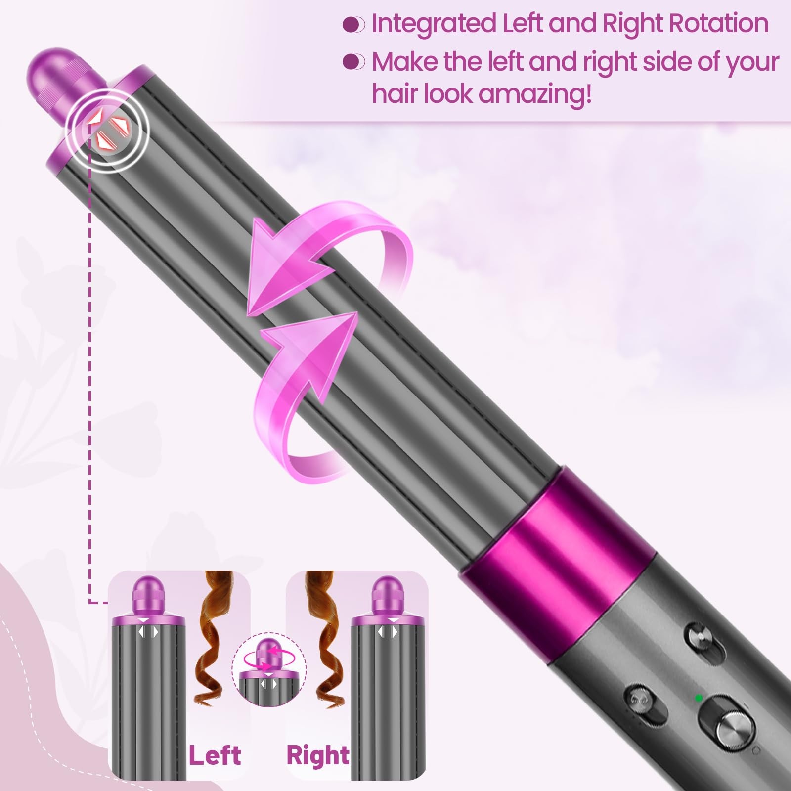 1.6IN Long Hair Barrels Attachment Compatible with Dyson Airwrap HS01 HS05 HS…