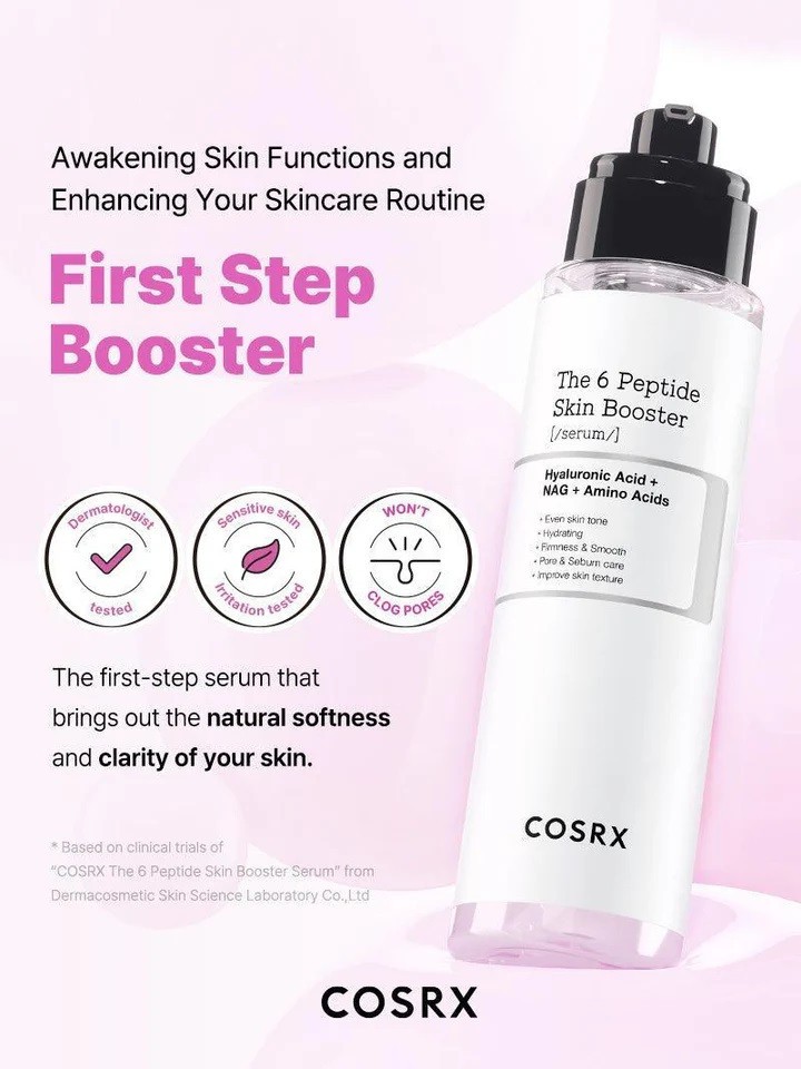 COSRX The 6 Peptide Skin Booster Serum, 150ml / 5.07 fl oz