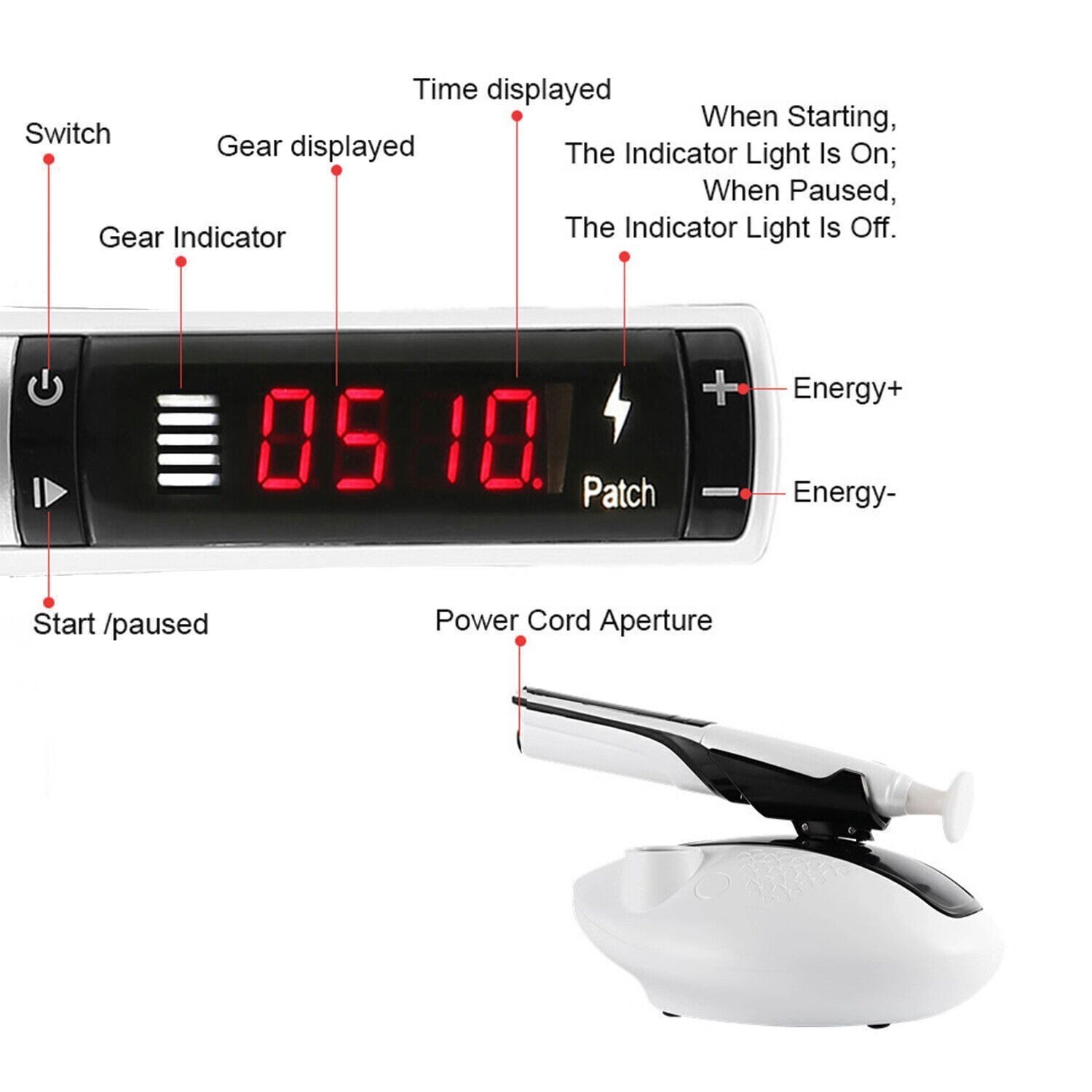 Plasma Lift Pen Machine Cold Ozone Acne Treatment Skin Care Beauty Device