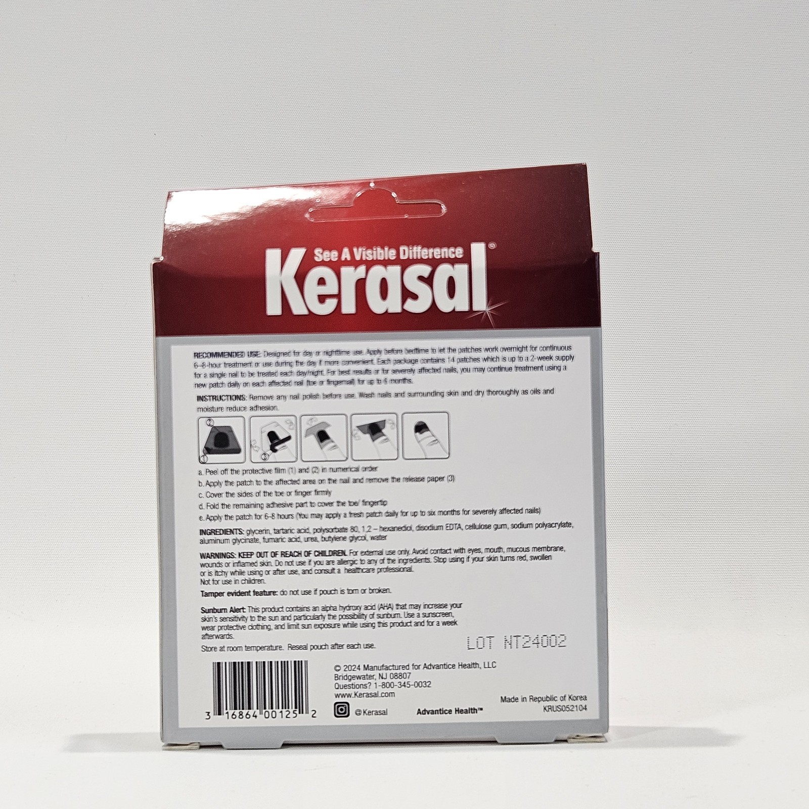 Kerasal Multi-Purpose Nail Repair Patches – 14 Count – 8-Hour patch Nail Repair