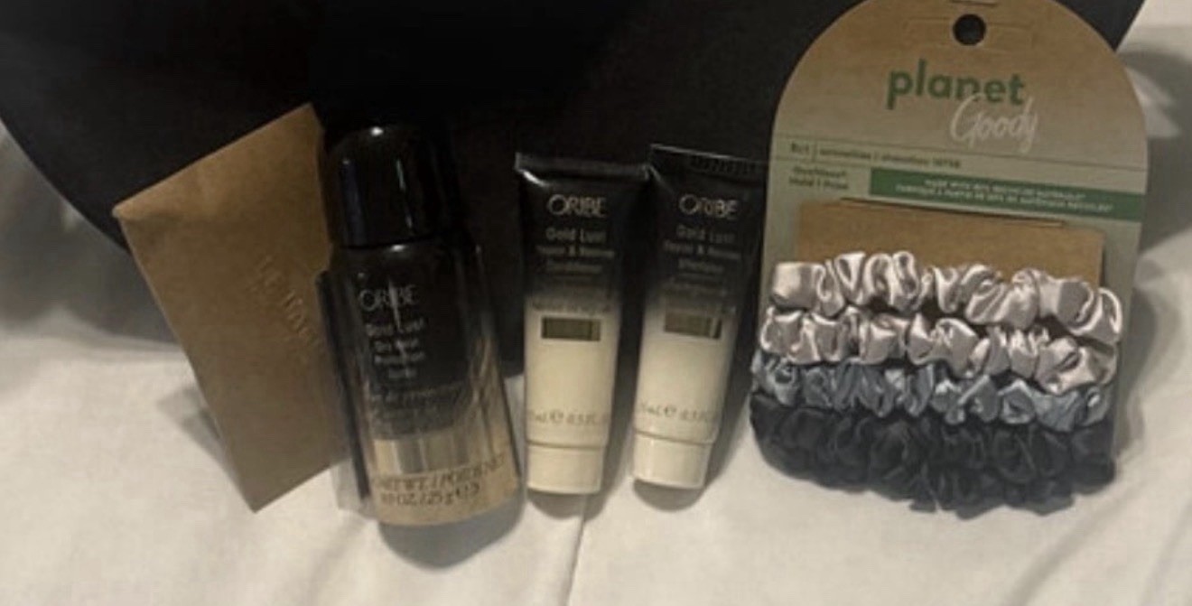 Oribe Gold Lust Hair Care Set with Planet Goody Scrunchies, Unisex Adult