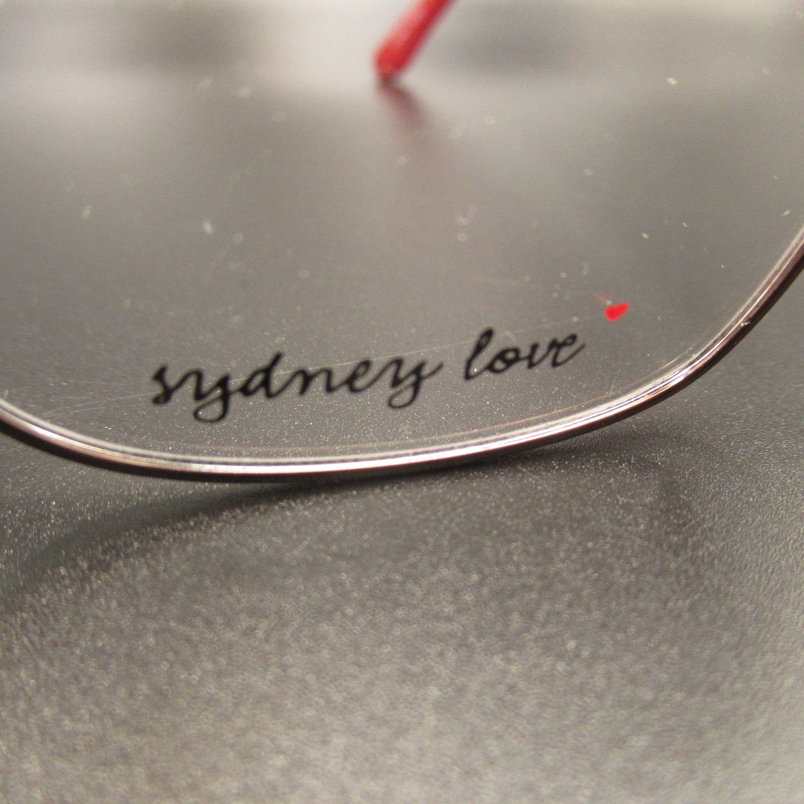 Sydney Love SL2033 Women’s Semi-Rimless Eyeglass Frames Brown Red 53-16-140