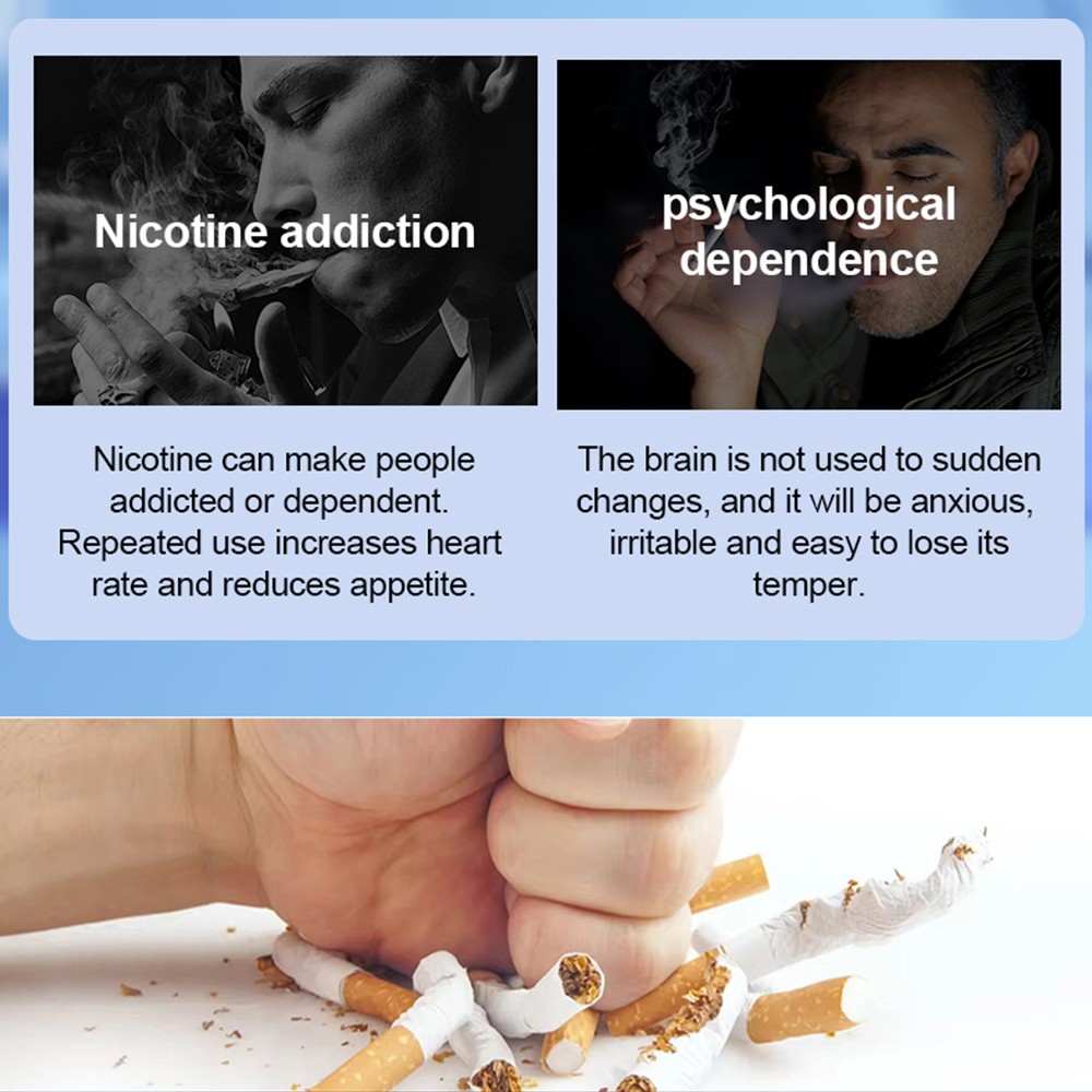 Nicotine Patches 21mg 42 Count, 24H Transdermal Stop Smoking Craving Relief Aid