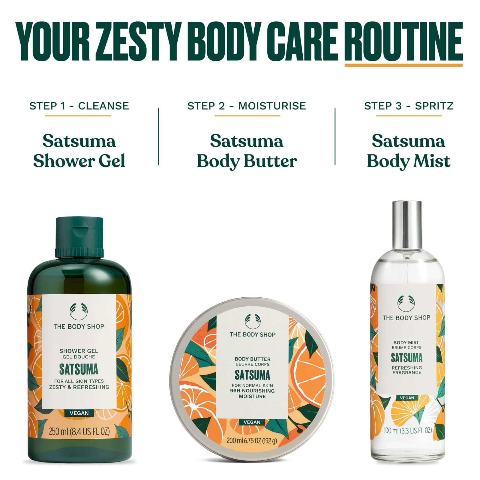 Refreshing Body Mist Spray | Lightweight Vegan Fragrance for All Skin Types | 10