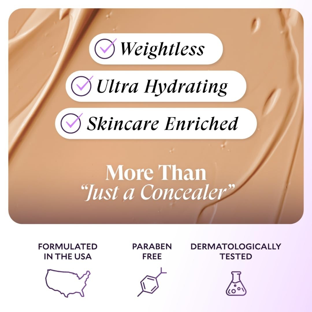 Fièra Luxury Concealer & Foundation Anti-Aging Full Coverage Neutral Beige 15mL