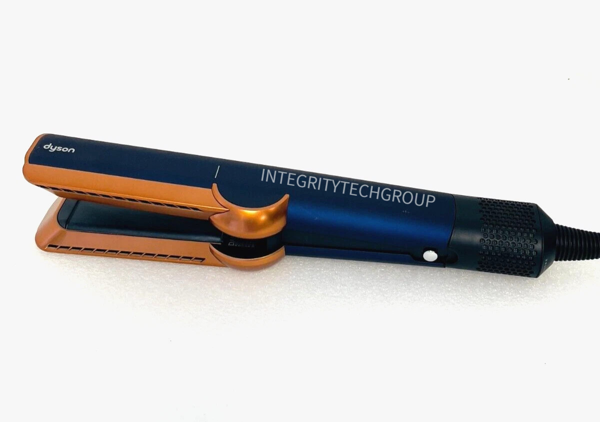Genuine Dyson Airstrait Hair Straightener Prussian Blue/Copper, USED