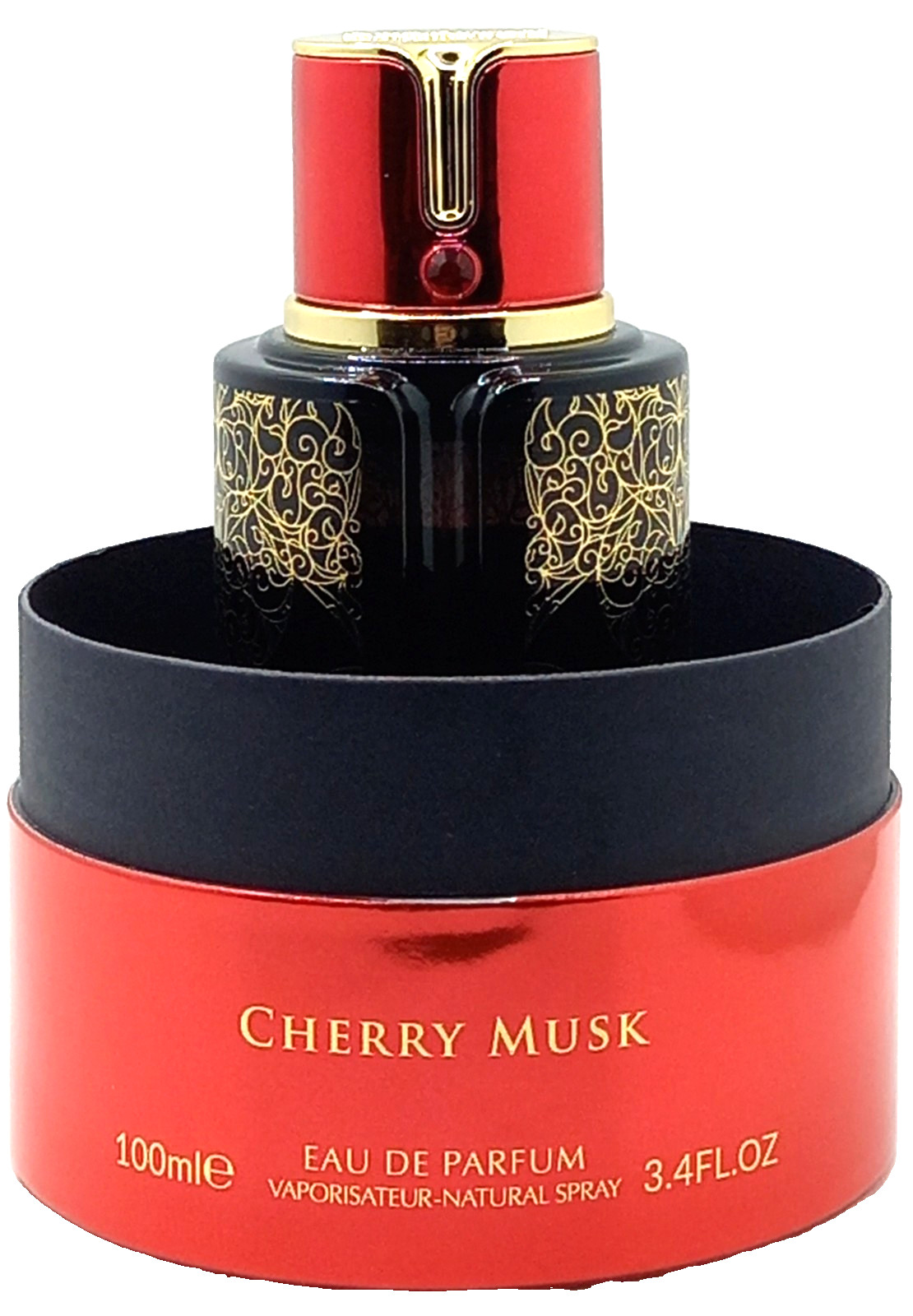 ARABIYAT PRESTIGE CHERRY MUSK EAU DE PARFUM SPRAY FOR WOMEN 3.4 Oz / 100 ml NEW!