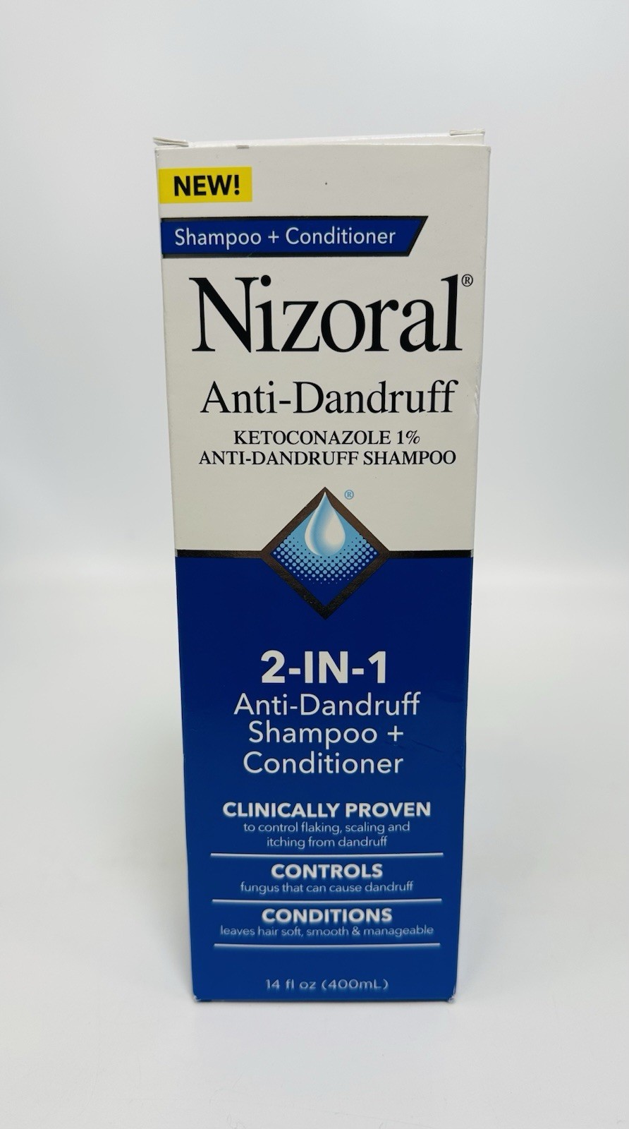 Nizoral 2-in-1 Anti Dandruff Shampoo and Conditioner – 14 fl.oz *EXP 02/2027*