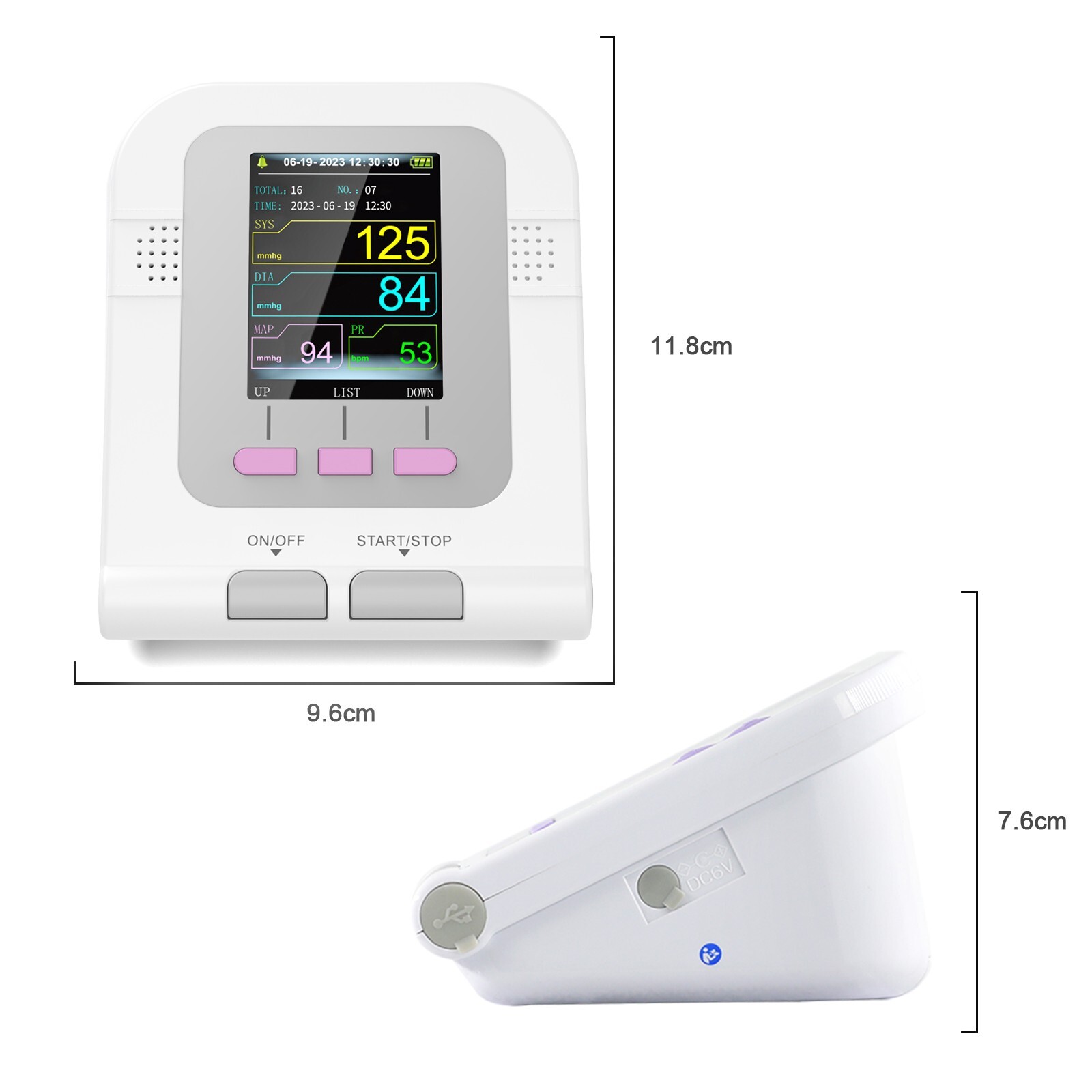 CONTEC 08AVet /Veterinary/Animal Digital Blood Pressure Monitor NIBP 6-11cm cuff