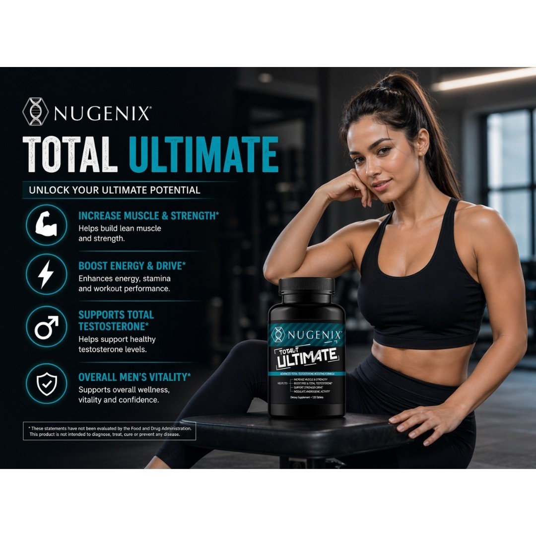 Nugenix Total-T Ultimate 120ct TestoBooster•Muscle•Stamina & Vitality 2 PACK