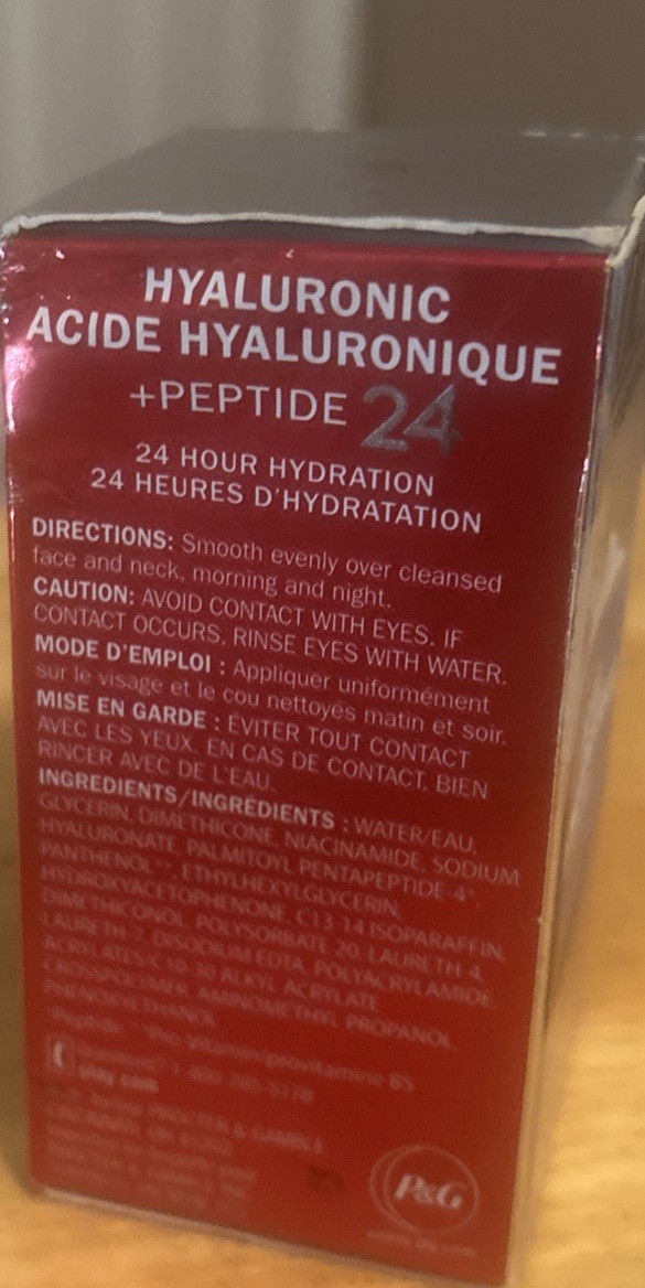 Olay Regenerist Hyaluronic Peptide 0.5 Oz FREE SHIPPING