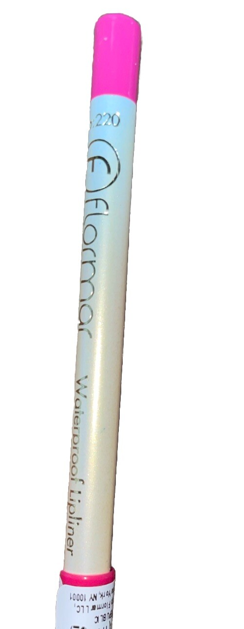 B1G1 Flormar Waterproof Lipliner 220 Rebellious Fuchsia Lip Pencil 1.14g 0.04oz