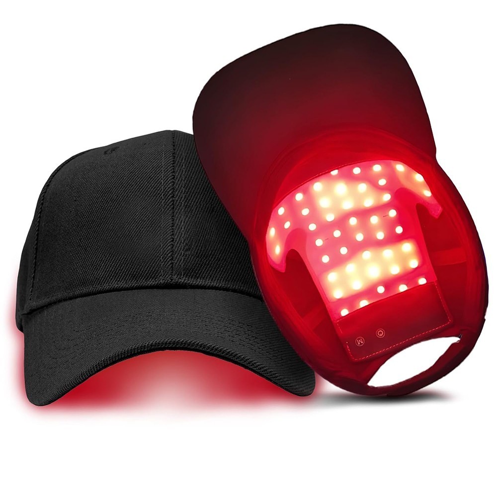 660nm Red LED Light Therapy Hat Hair Regrowth Hair growth Anti-Hair Loss Cap US