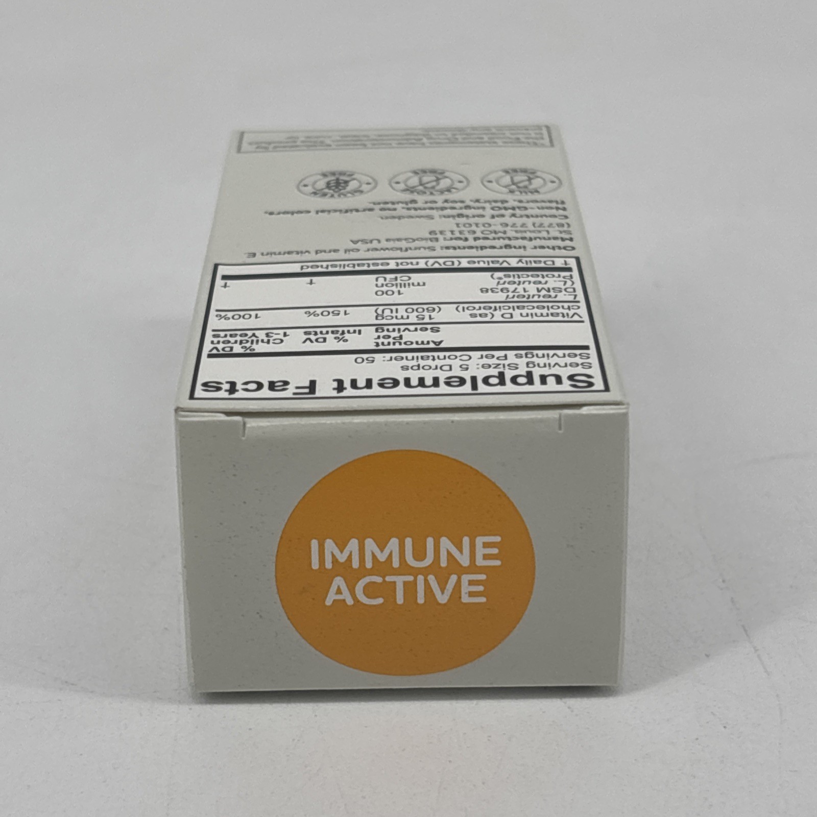 Baby Protectis Drops, Immune Active, 0-36 Months, 0.34 fl oz (10 ml)