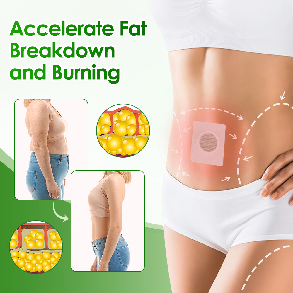 🔥 Extra Strong Slim Patches Weight Loss Burn Fat Diet Fast Acting Slimming Pads