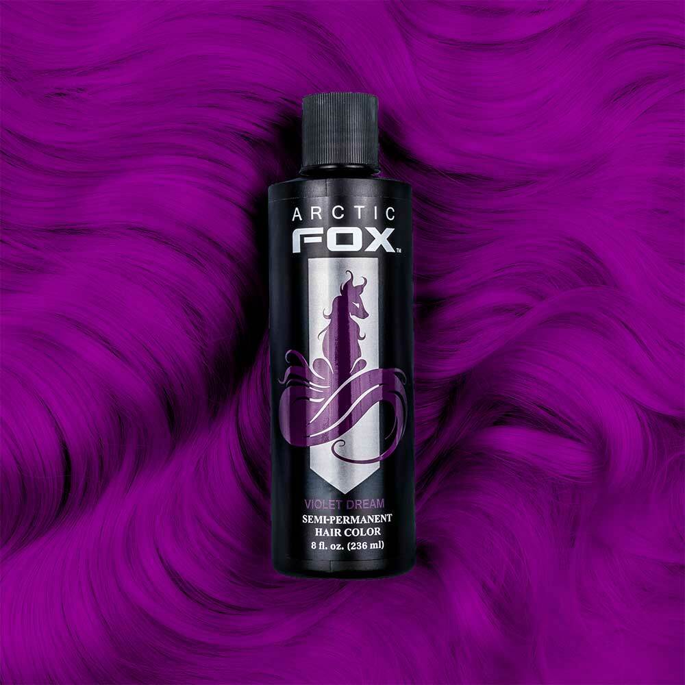 ARCTIC FOX Semi-Permanent Hair Color Dye, 100% Vegan & Cruelty-Free (4, 8 fl oz)