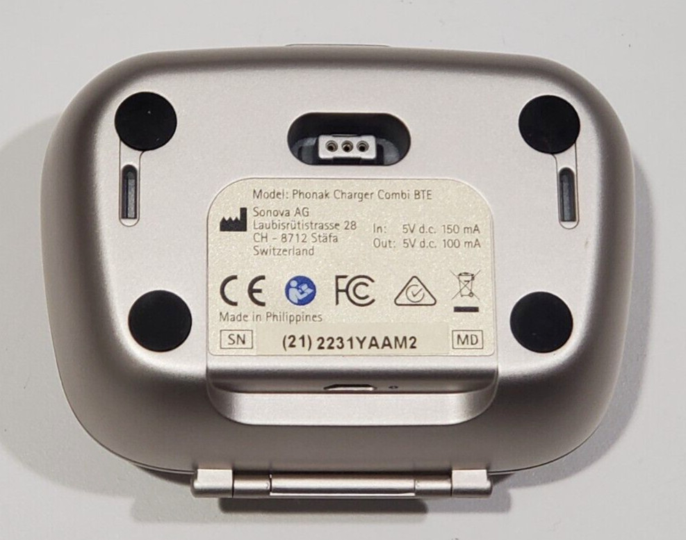 Phonak Charger Case Combi BTE Charger for BTE Phonak Hearing Aids