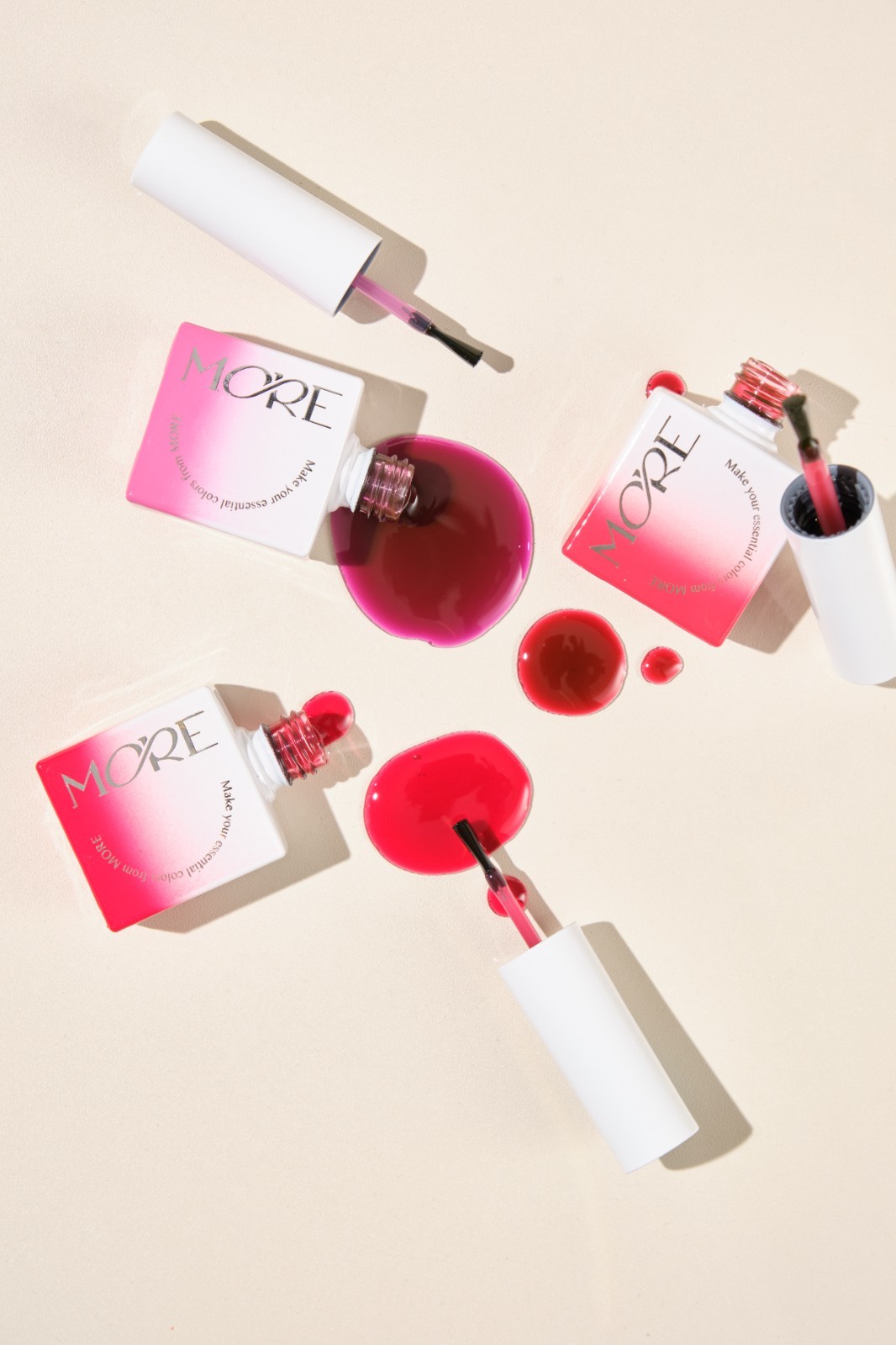 More Gel Glasting Syrup Gel Polish 10 Colors Soak Off Nail Gel K-Beauty