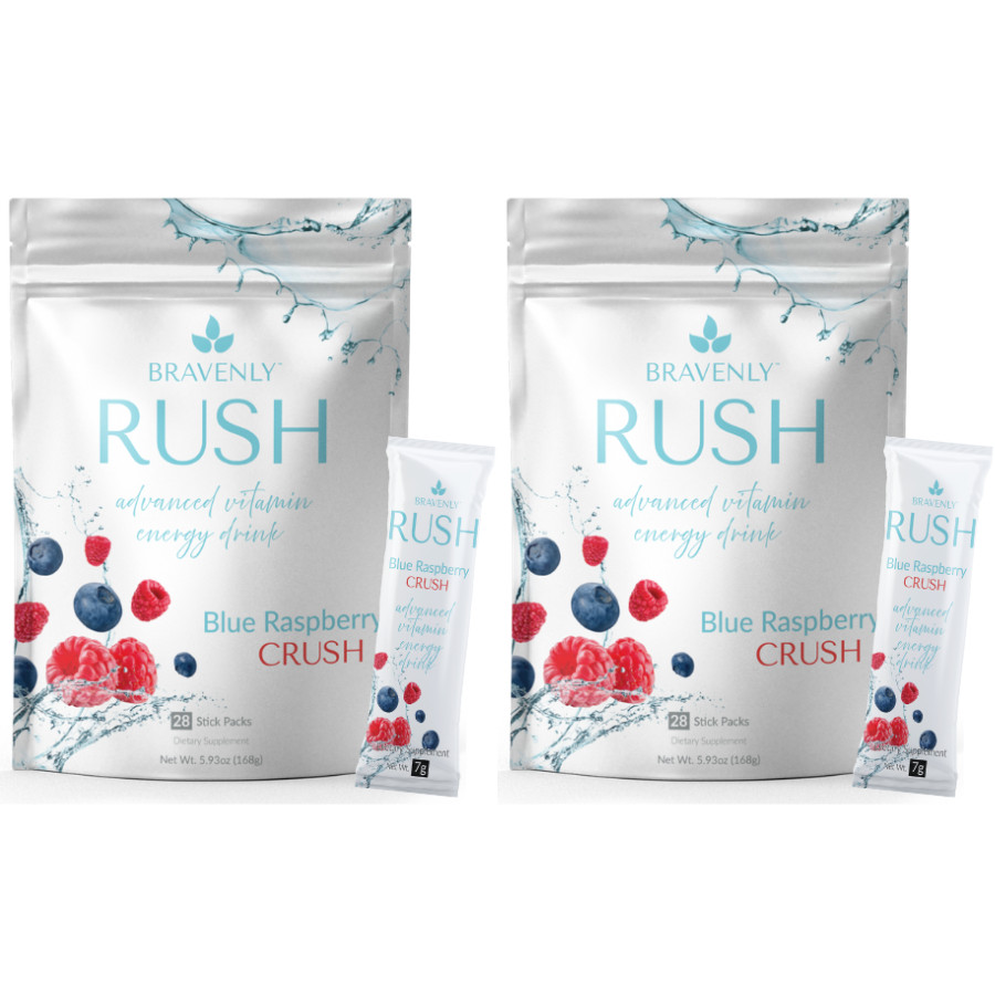 X2 Bravenly Blue Raspberry Rush Extreme 56 Stick Packs- EXP 05/2027