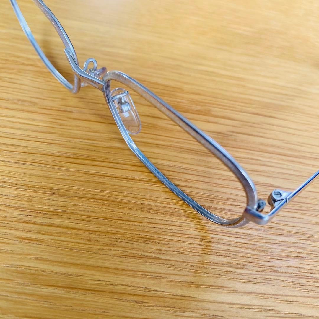 American Optical 207-2 Silver Eyeglasses 52□16-135 Made in United Kingdom