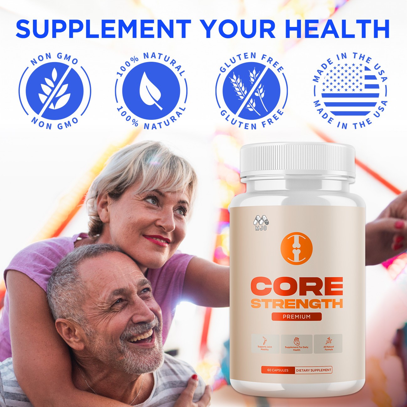 (5 Pack) Core Strength Joint Support Advanced CoreStrength Formula 300 Capsules