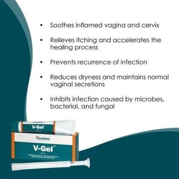 10 X 30g Himalaya V-gel For Women Intimate Health Prevent Infections 11/2028