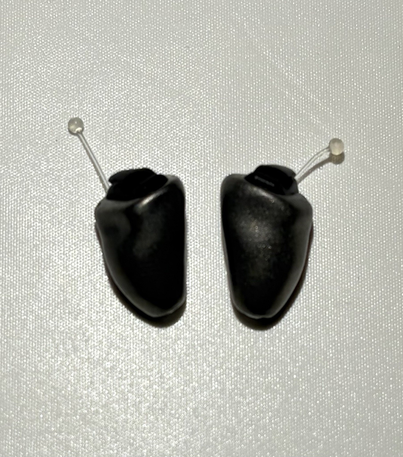 Phonak Virto M90 Titanium Custom Hearing Aids Pair Left & Right Gray
