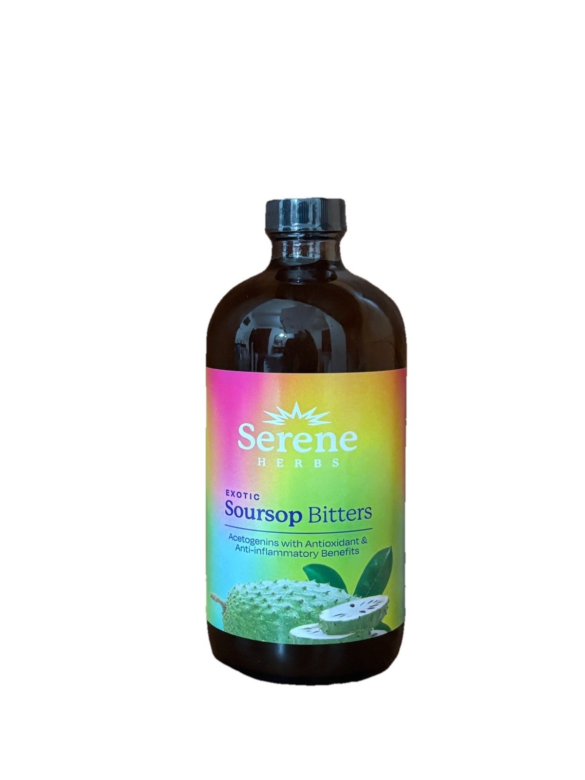Exotic Soursop Bitters, 100% Pure Natural Organic Detox Herbs 16 Oz.