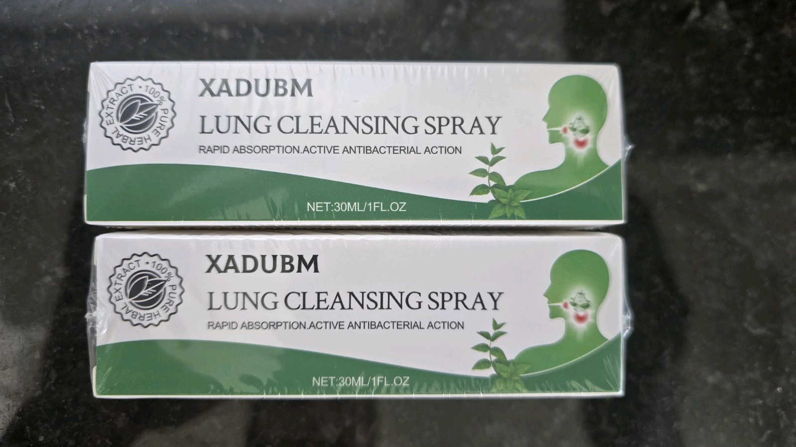 Lung Cleansing Spray Pure Herbal Extract 2 PACK