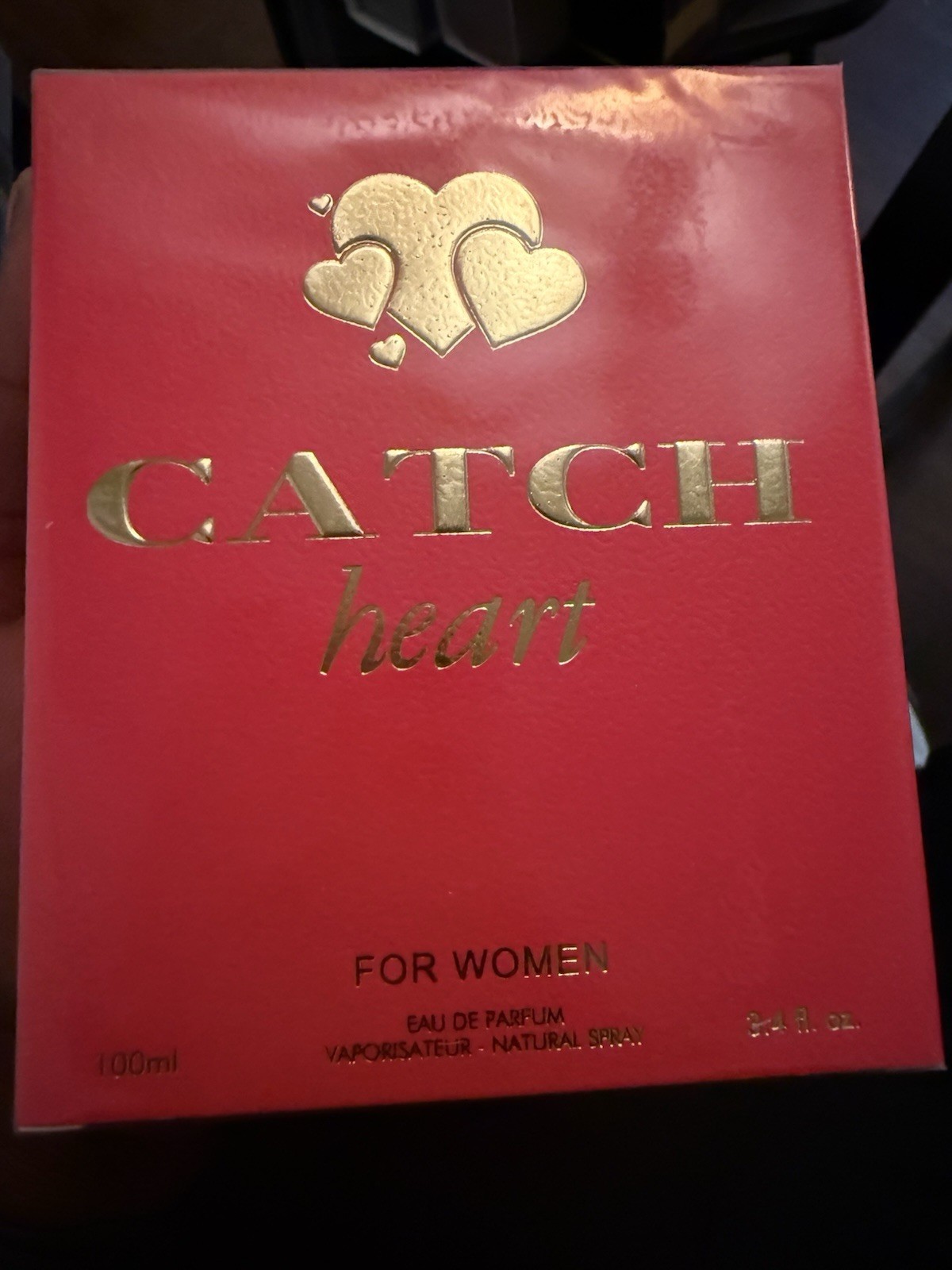 Catch Catch Heart Eau de Parfum Spray, Regular Size 3.4 fl oz