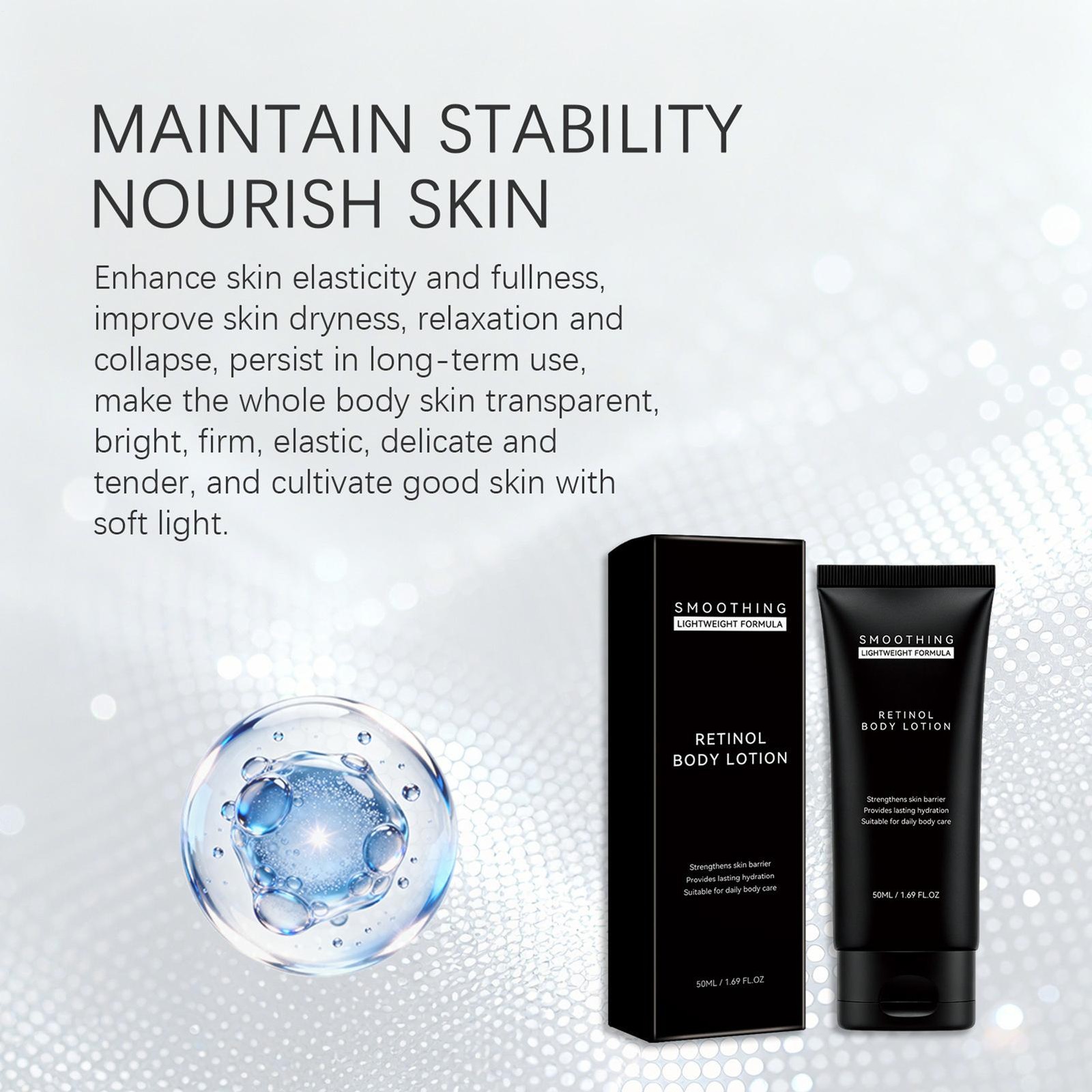 DRMTLGY Retinol Body Lotion Firms + Enhances Elasticity 50ML