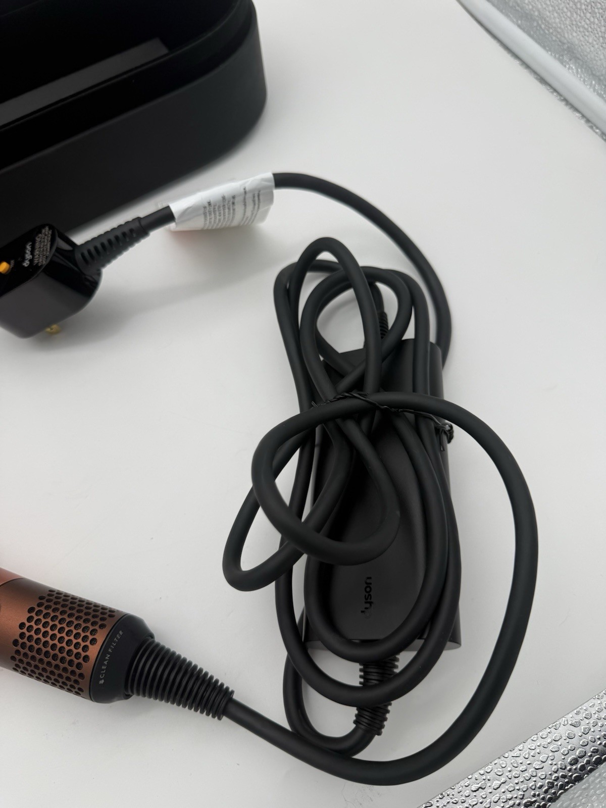 DYSON AIRSTRAIT Straightener Amber Silk Wet to Dry Hair Straightener