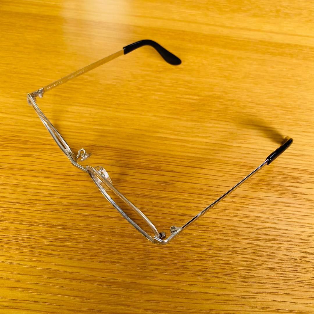 American Optical 207-2 Silver Eyeglasses 52□16-135 Made in United Kingdom