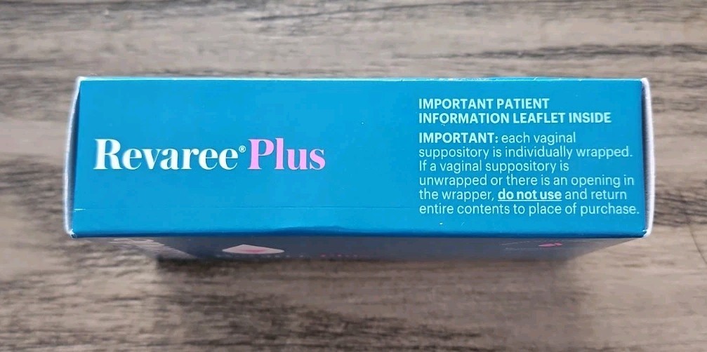 Bonafide Revaree Plus Vaginal Moisturizer Suppositories (10) ct. EXP. 02/2028