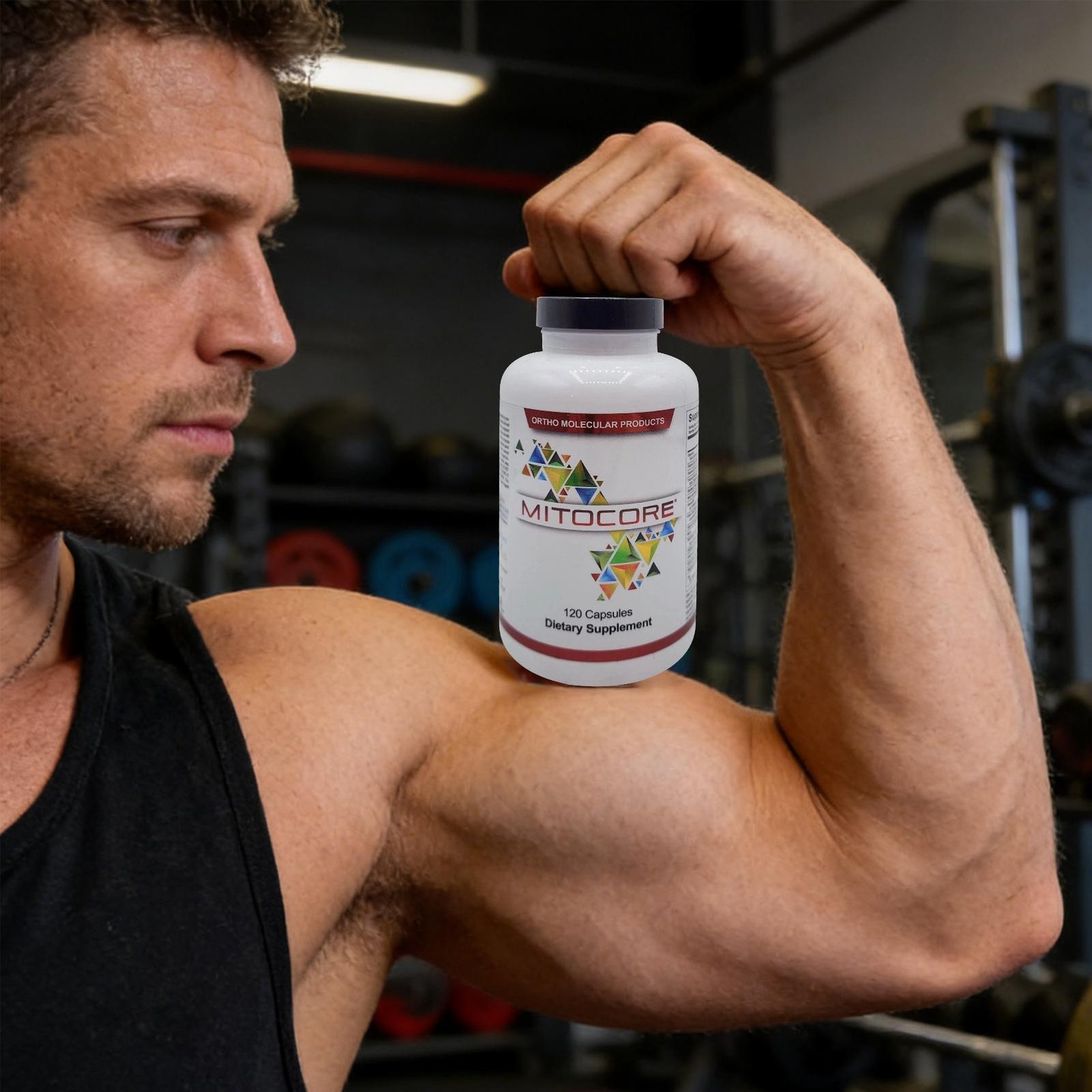 Ortho Molecular MITOCORE 120 Capsules Muscle Nutrient Daily Use New