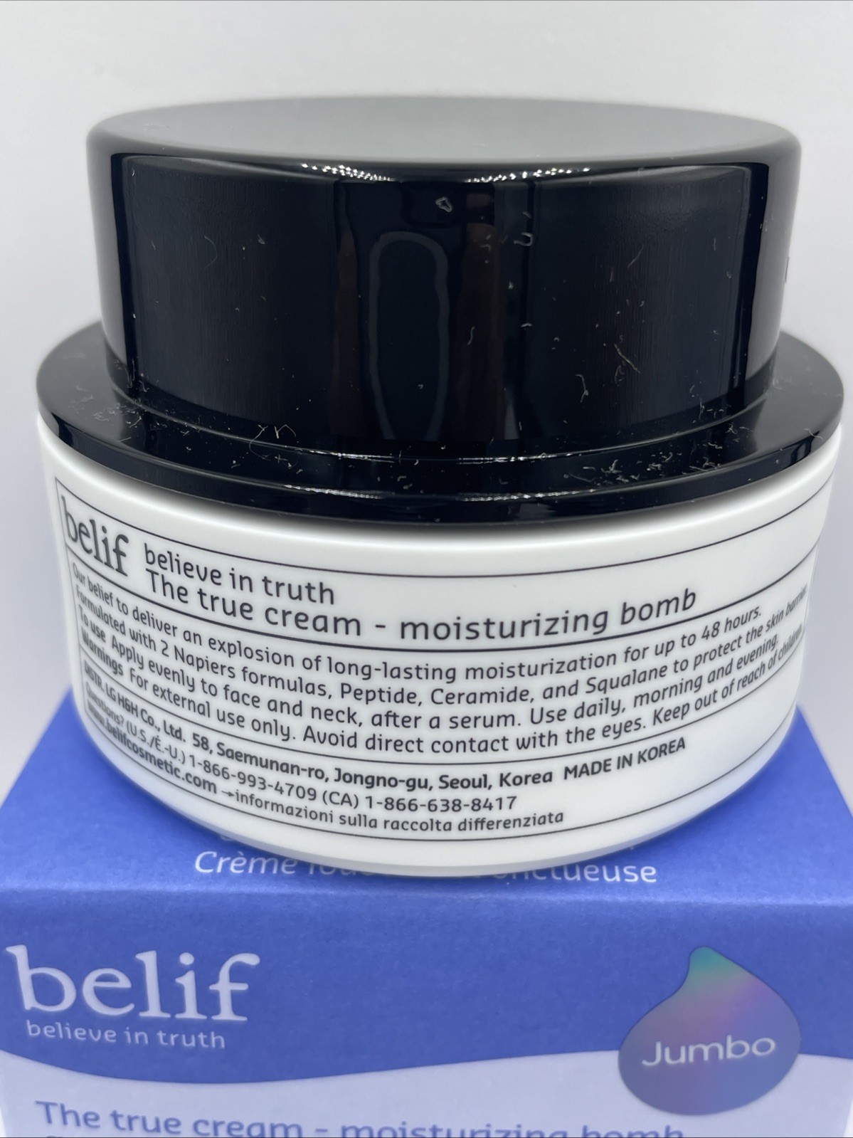 Moisturizing Bomb – Daily Ceramide Moisturizer with Peptide Ceramide & Squalane